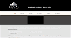 Desktop Screenshot of beainiprojects.com.au